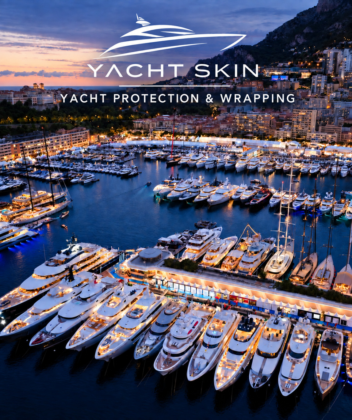 Yacht Skin — Monaco harbour